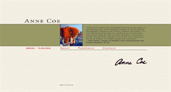 Desktop Screenshot of annecoe.com